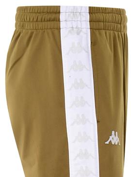 Pantalon Chandal Kappa Rastoria Verde Para Hombre