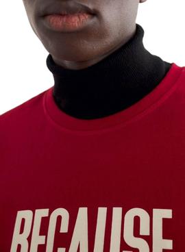 Sudadera Ecoalf Bardera Rojo para Hombre