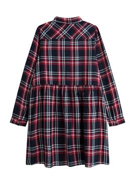 Vestido Pepe Jeans Luli Tartan Marino para Niña