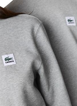 Sudadera Lacoste Live Gris Unisex