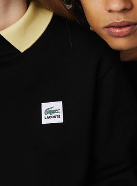 Sudadera Lacoste Live Negro Unisex