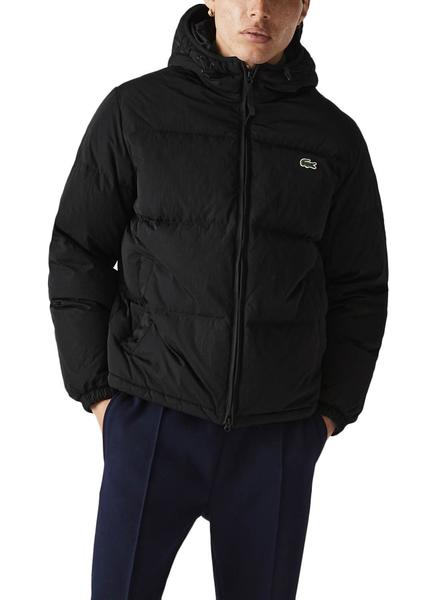 Abrigo Lacoste Blouson Negro Hombre