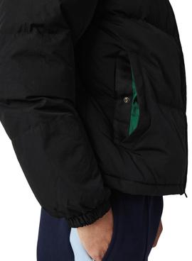 Abrigo Lacoste Blouson Negro Para Hombre