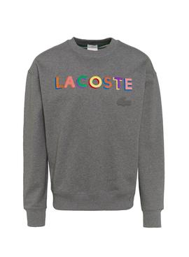 Sudadera Lacoste Live Gris Unisex