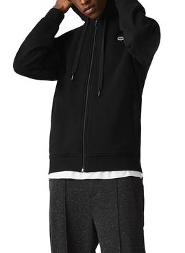 Sudadera Lacoste Sport Negro Para Hombre