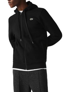 Sudadera Lacoste Sport Negro Para Hombre