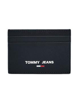 Tarjetero Tommy Jeans Negro Con Logo Para Hombre