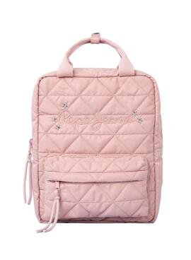 Mochila Pepe Jeans Fanny Rosa para Niña