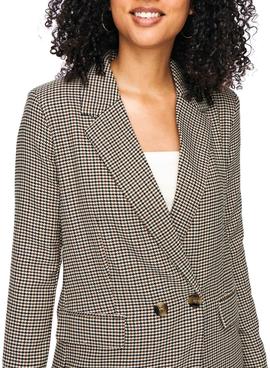 Blazer Only Adison Cuadros Para Mujer