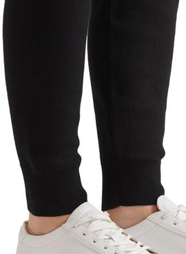 Pantalon Superdry Joger Studios Negro Para Mujer