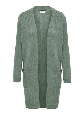 Cardigan Only Jade Verde Para Mujer