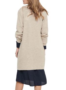 Cardigan Only Jade Beige Para Mujer