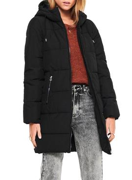 Chaqueta Only Dolly Puffer Negro Para Mujer