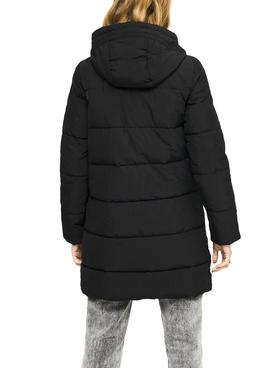 Chaqueta Only Dolly Puffer Negro Para Mujer