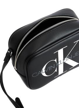 Bandolera Calvin Klein Sculped Camera Negro 