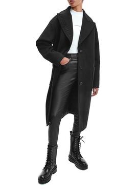 Botas Calvin Klein Flataform Mid Negro Para Mujer