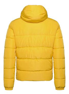 Chaqueta Superdry Hooded Puffer Amarillo Hombre