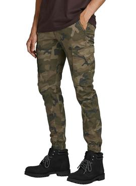 Pantalon Jack And Jones Paul Flake Camo Hombre