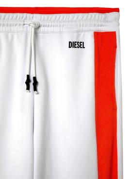 Pantalon Chandal Diesel Blanco Para Hombre