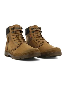 Botas Palladium Shield WP Camel Para Hombre