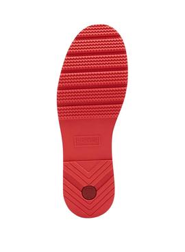Bota Hunter Original Play Shor Rojo Para Mujer