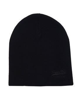 Gorro Superdry Vintage Logo Classic Negro Hombre