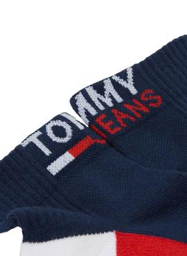Calcetines Tommy Jeans Pack 2 Marino Unisex