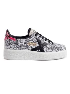 Zapatillas Munich Barru Sky 71 Animal Print Mujer