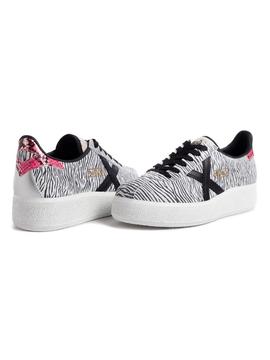 Zapatillas Munich Barru Sky 71 Animal Print Mujer