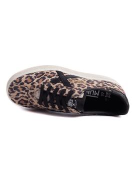 Zapatillas Munich Barru Sky 72 Animal Print Mujer