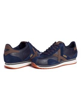 Zapatillas Munich Sapporo 115 Marino Para Hombre