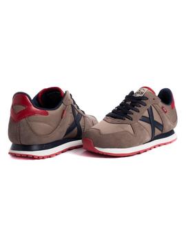 Zapatillas Munich Massana 437 Marron Para Hombre