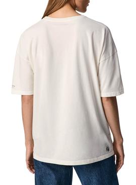 Camiseta Pepe Jeans Berti Blanco para Mujer