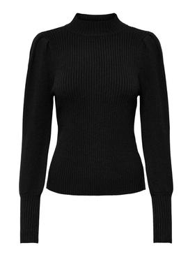 Jersey Only Katia Cuello Alto Negro Para Mujer