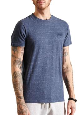 Camiseta Superdry Vitage Logo Azul para Hombre