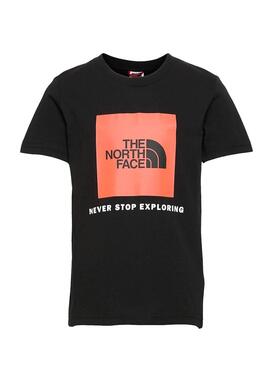 Camiseta The North Face Box Logo Negro