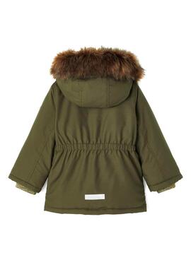 Parka Name It Mabe Verde para Niña