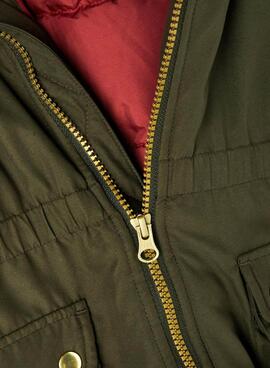 Parka Name It Mabe Verde para Niña
