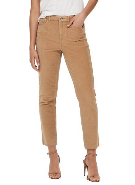 Extremo acidez estrategia Pantalon Only Lemily Pana Beige Para Mujer