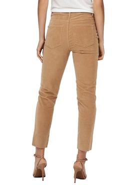 Pantalon Only Lemily Pana Beige Para Mujer