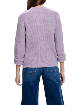 Jersey Only Jade Punto Morado Para Mujer