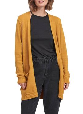 Chaqueta Vila Ril Open Knit Cardigan Para Mujer