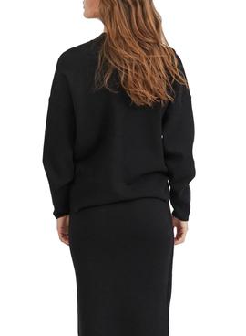 Jersey Vila Olivinja Knit High Neck Negro Mujer