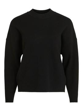 Jersey Vila Olivinja Knit High Neck Negro Mujer