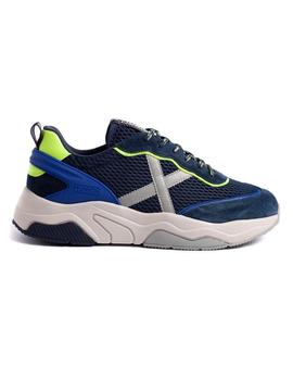 Zapatillas Munich Wave 63 Marino Para Hombre