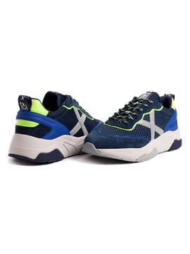 Zapatillas Munich Wave 63 Marino Para Hombre