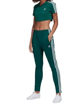 Pantalón Adidas Verde Mujer