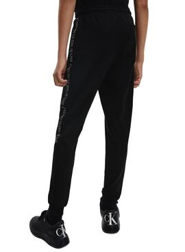 Pantalon Chandal Calvin Klein Punto Negro Niño