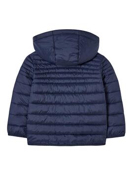 Chaqueton Mayoral Efecto Pluma Marino Para Niño