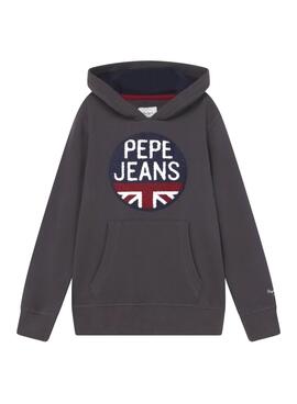 Sudadera Pepe Jeans Alexander Gris Para Niño